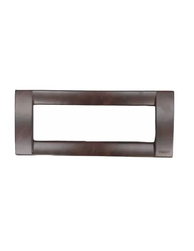 Vimar 16736.41 Plaque Classique 6 Modules Racine de Noyer